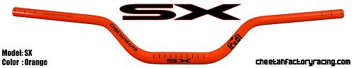 CFR SX Ohjaustanko (SNOWBIKE) Oranssi