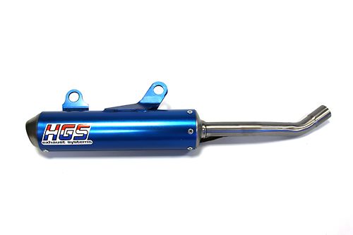 HGS Äänenvaimennin 2T Racing KTM 125/150 19- sininen