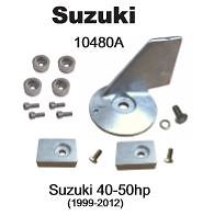 Perf metals anodisarja Suzuki 40-50HP