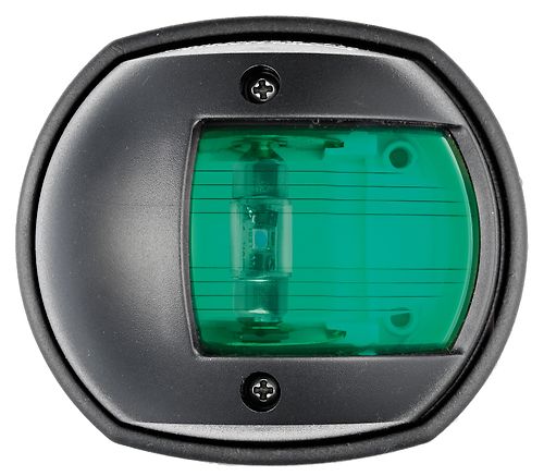 Kulkuvalo LED Compact 12 musta - vihre?