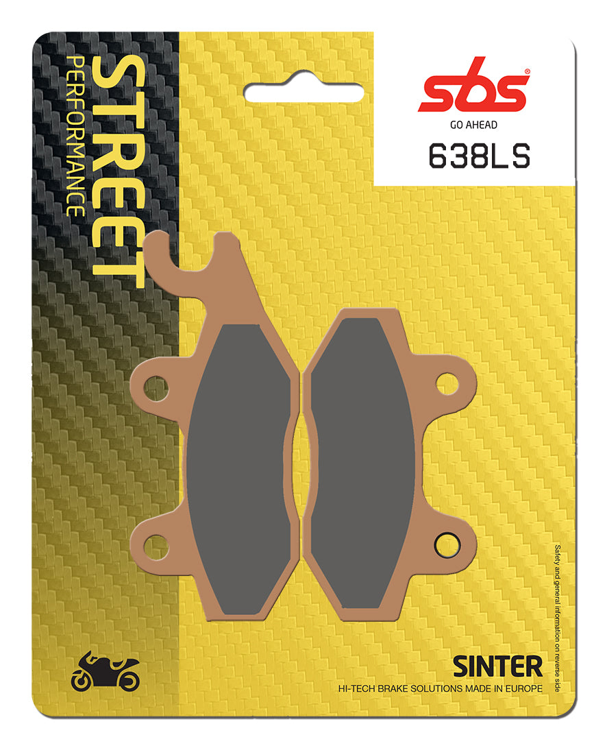 Sbs Jarrupalat Sintered Taakse