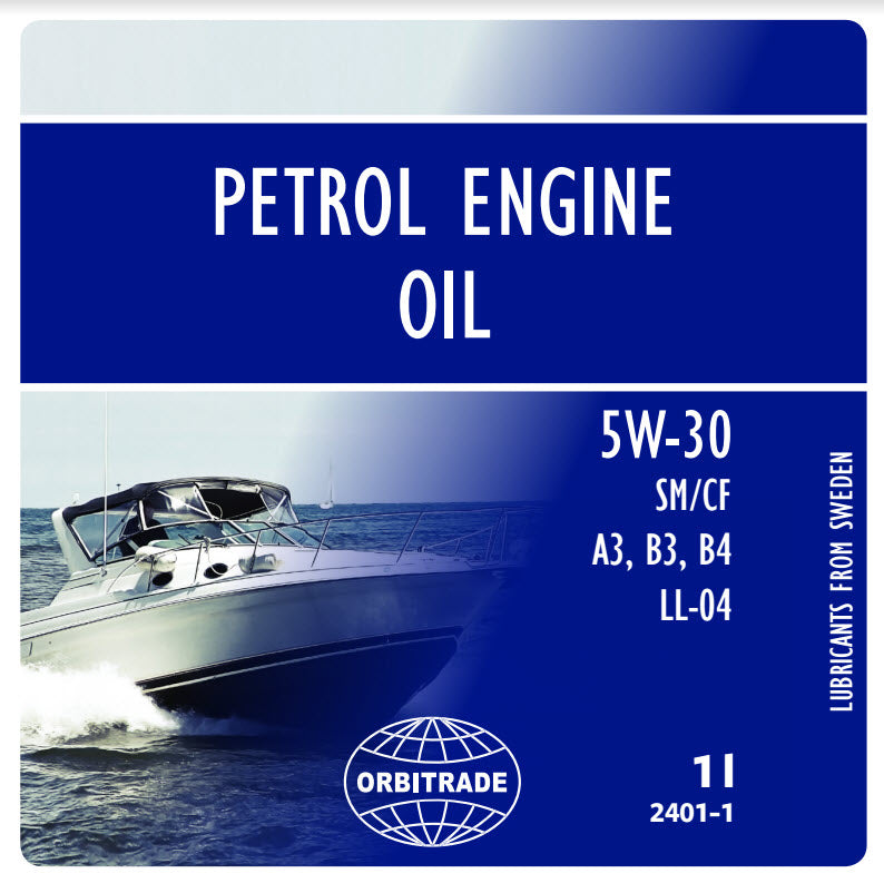Orbitrade, Engine oil 5w-30, 208L
