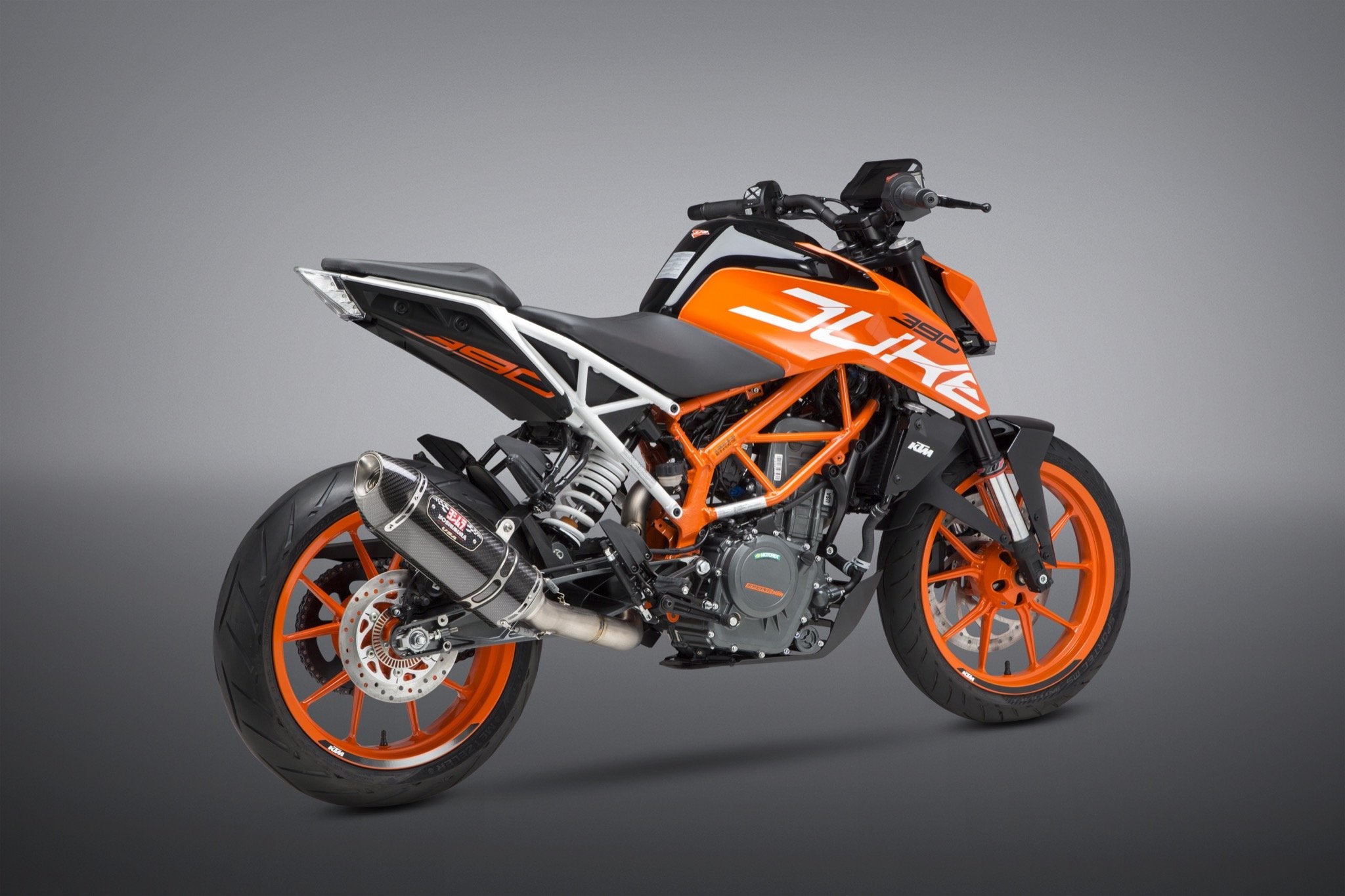 Yoshimura Ktm 390 Duke 17-19/ Rc390 17-19 Race R-77 3Qtr Ti-Cf-Cf Works Finish