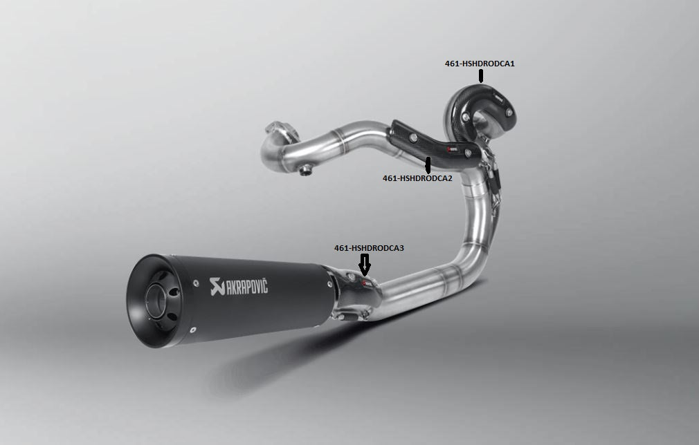 Akrapovic lämmönsuoja (Carbon) H-D HSHDRODCA2