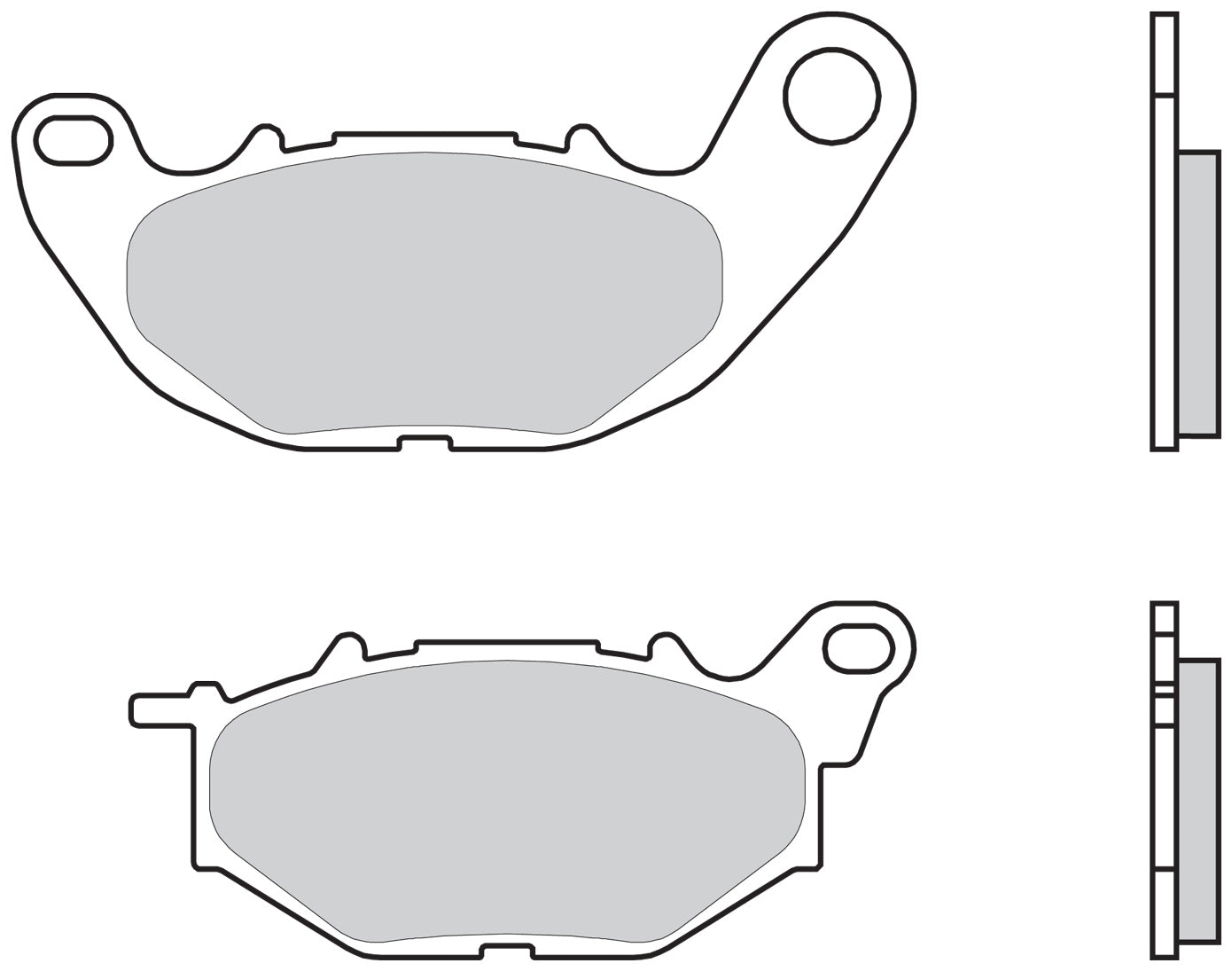 Brembo Jarrupalat Eteen Sintered Road