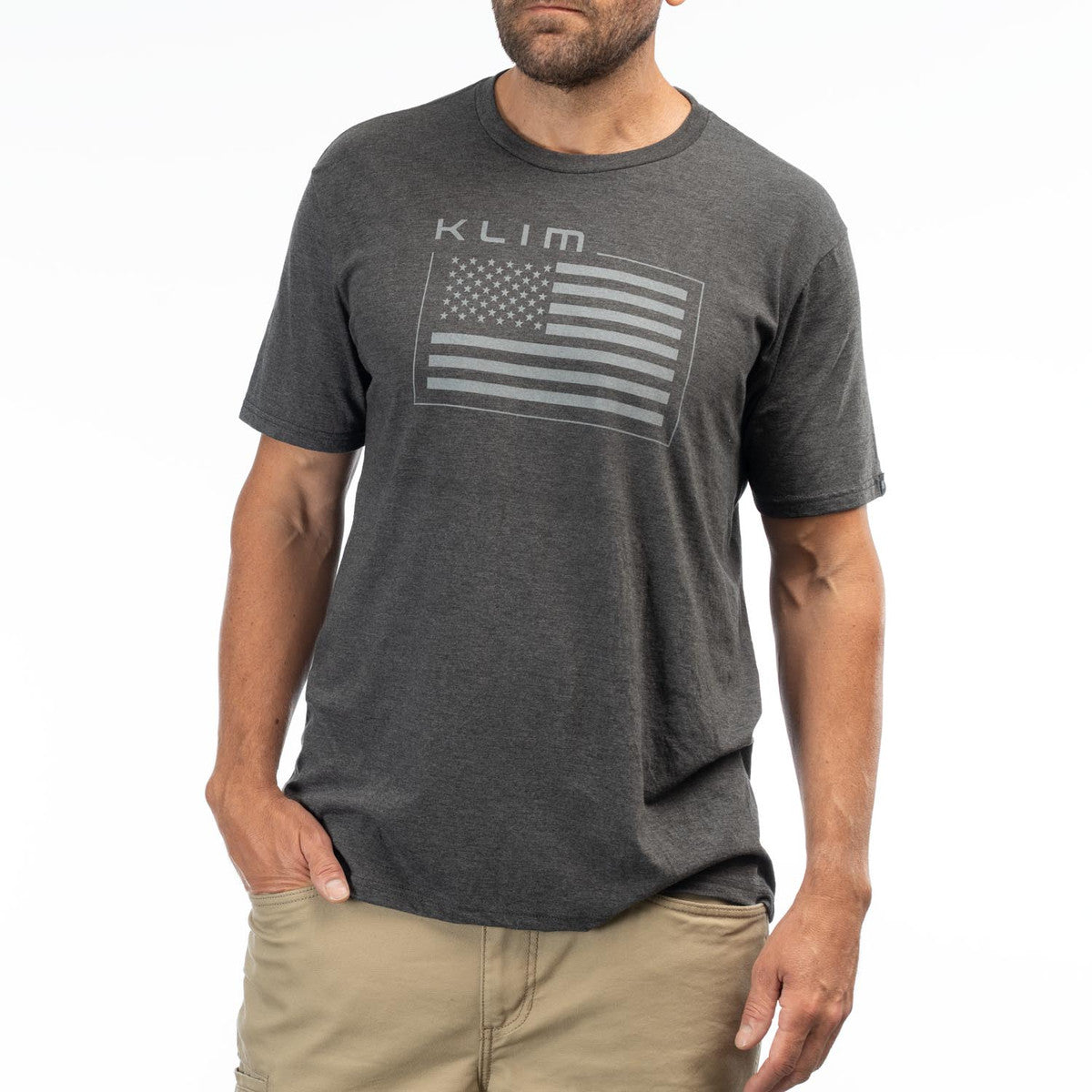 Patriot Klim Flag Tri-blend Футболка