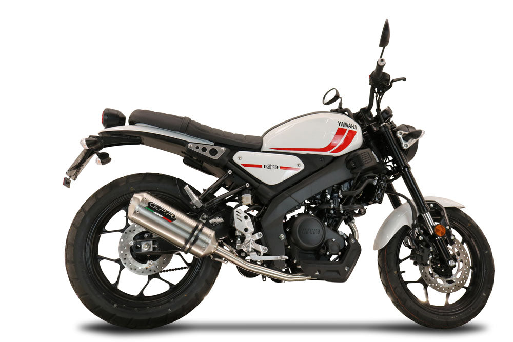 GPR Yamaha XSR125 2021/2023 e5 EC-Appr. full exh. syst., remov. db kill and cat