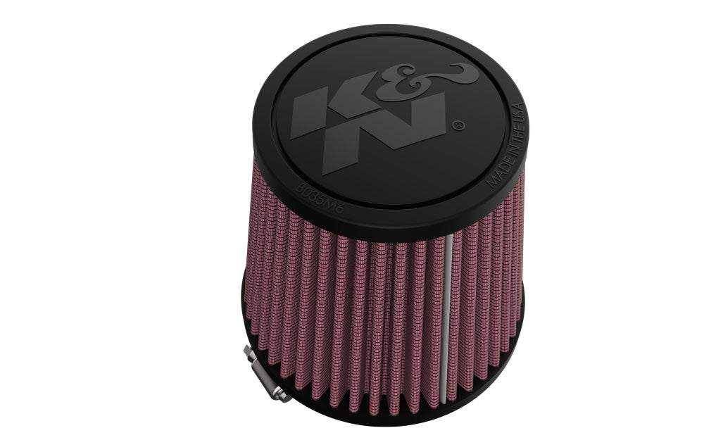 K&N Universal Clamp-On Air Filter 3"Flg, 4-1/2"B, 3-1/2"T, 4-3/8"H