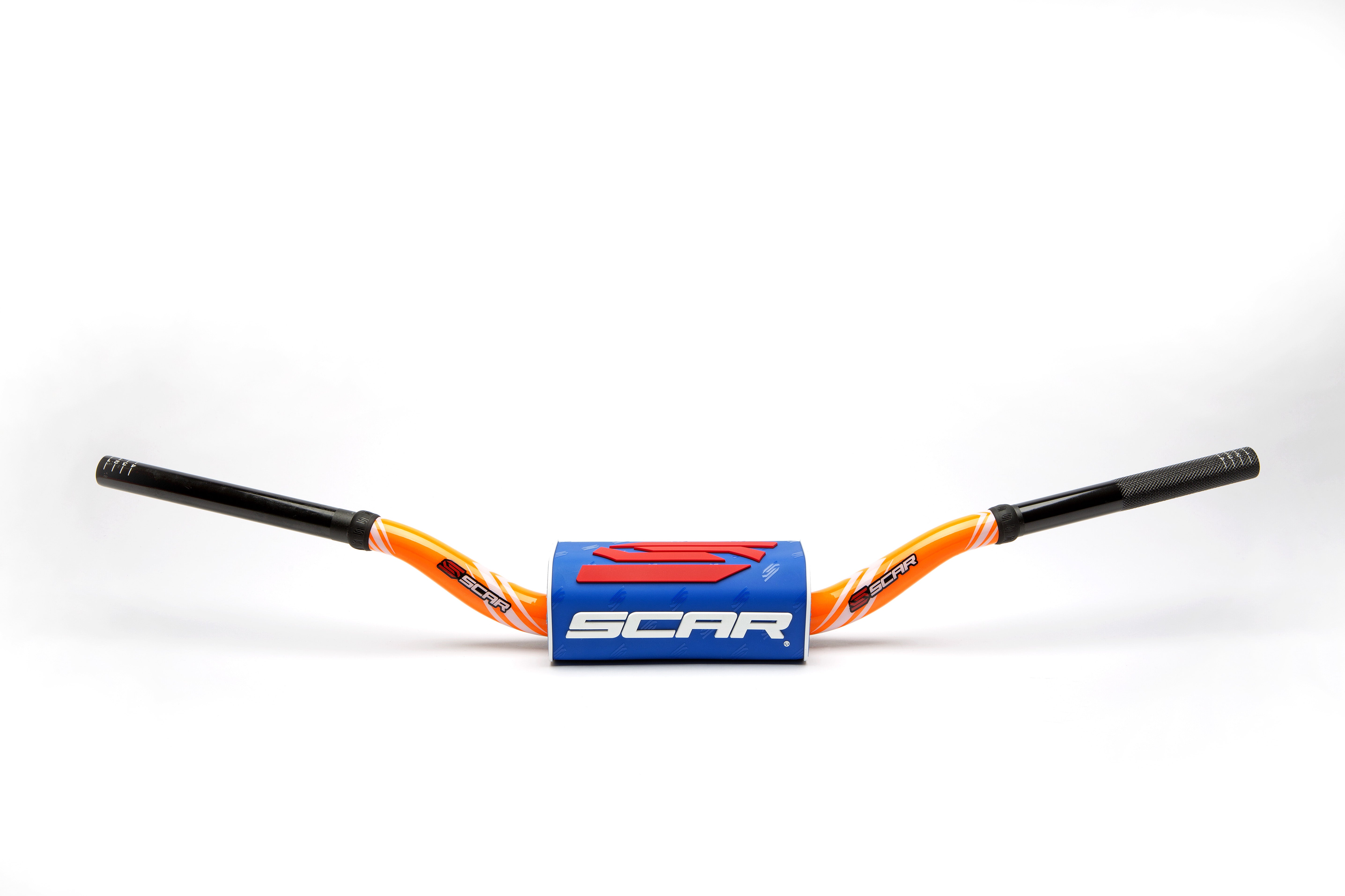 Scar Handlebar O² COLOR Ø28,6 (1 1/8) - Yamaha YZ/YZF - ORANGE Bar - BLUE Bar p