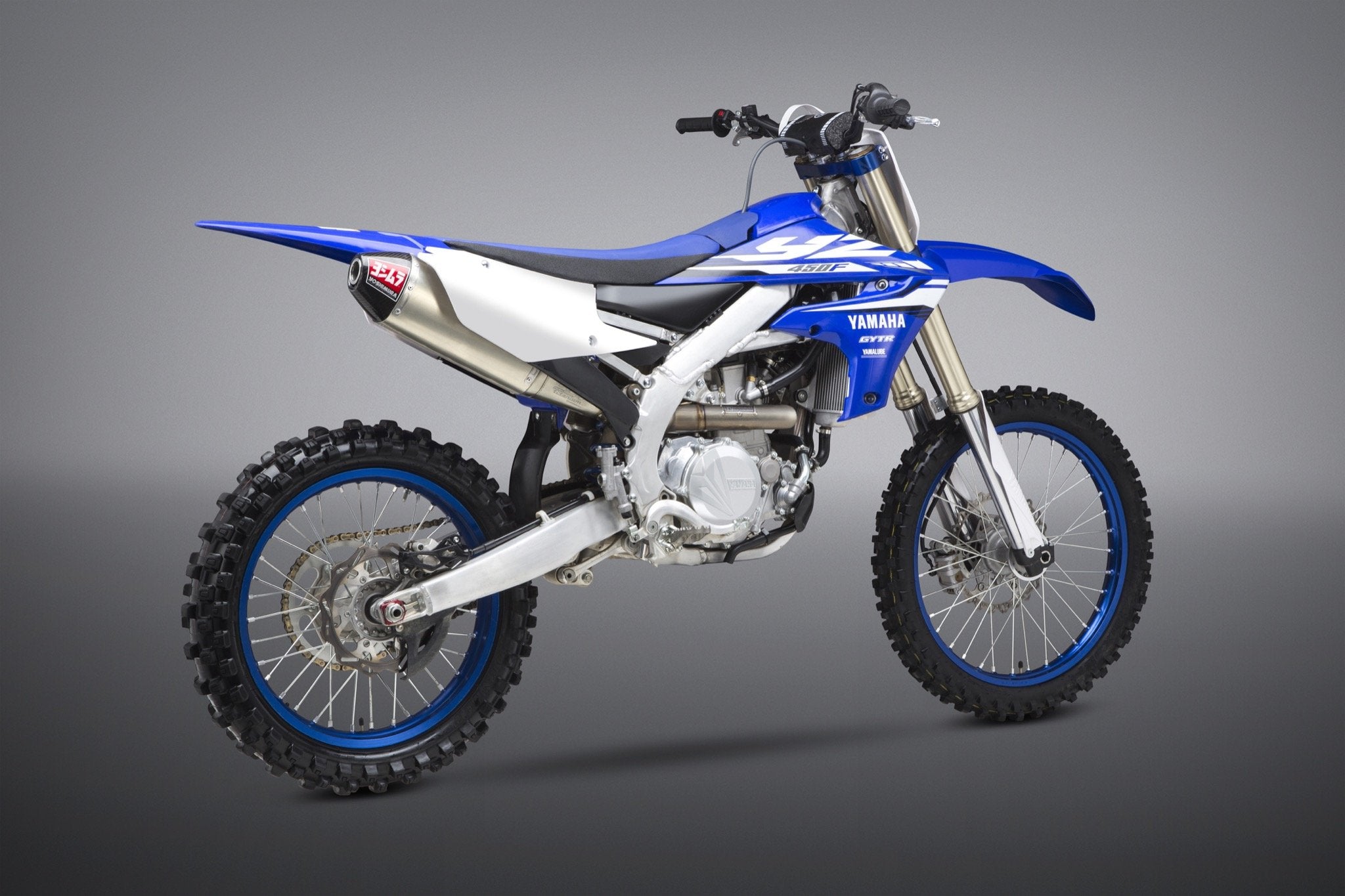 Yoshimura Yamaha Yz450F 2018-19 Signature Rs-4 Fs Ti-Ti-Cf