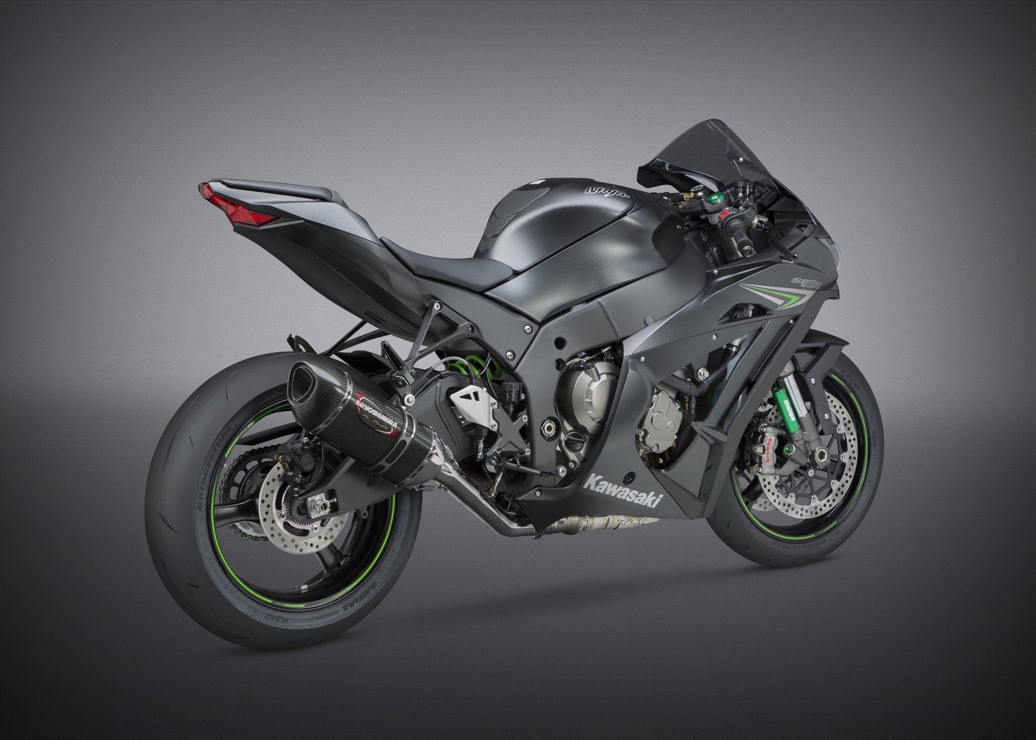 Yoshimura Kawasaki Zx-10R/Rr 2016-19 Race  Alpha 3Qtr Ss-Cf-Cf