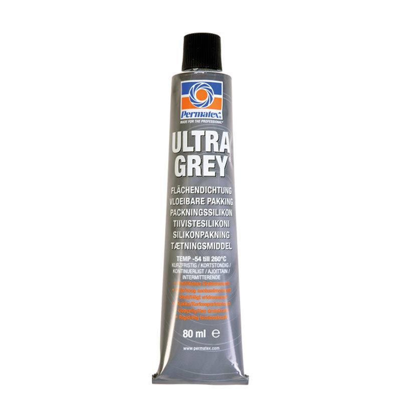 Permatex tiivistesilikoni Supra Grey 80ml