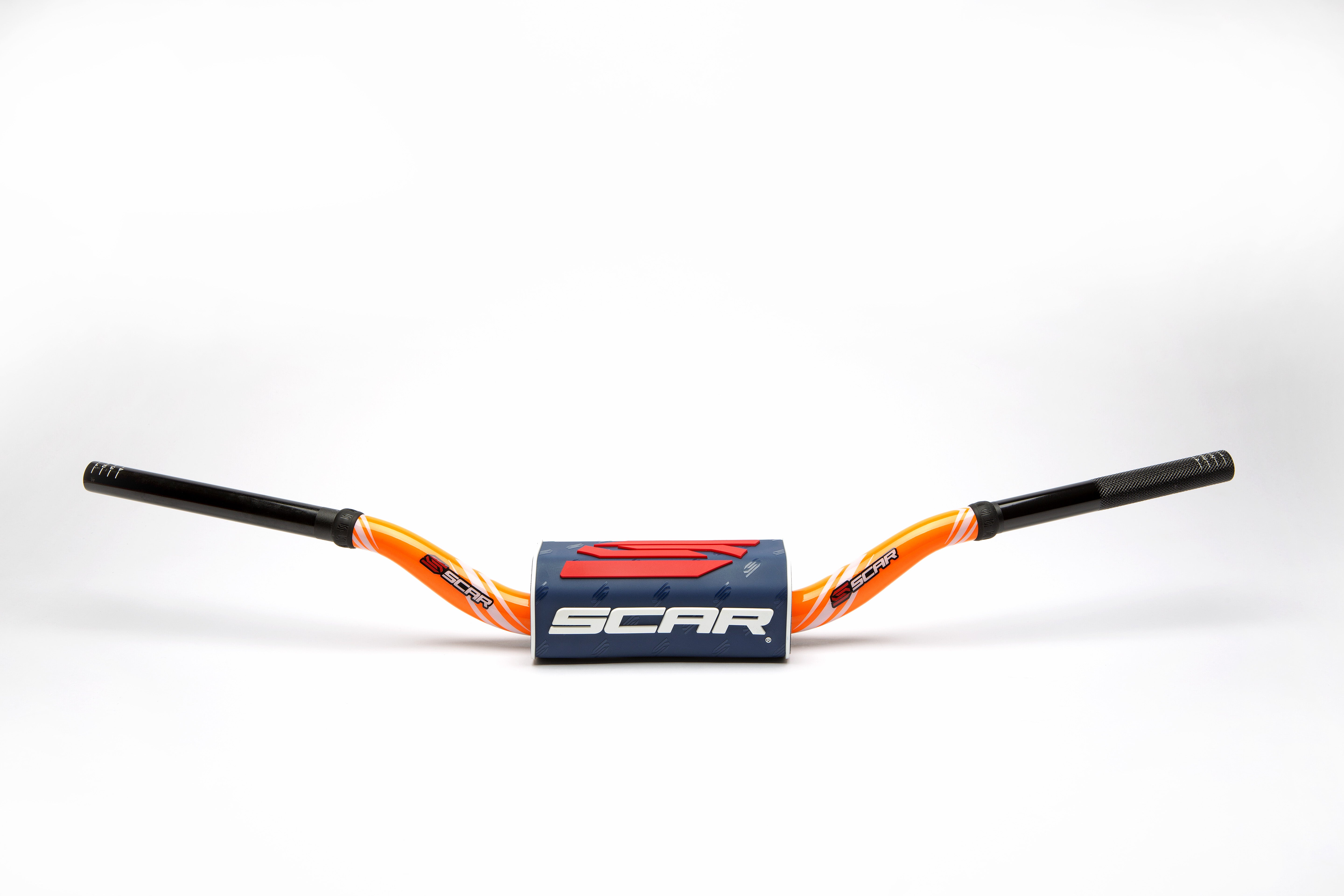 Scar Handlebar O² COLOR Ø28,6 (1 1/8) - 65/85 High Mini RC - ORANGE Bar - DARK