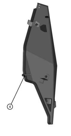 DFK Left Door Base Polaris RZR XP 1000 Turbo