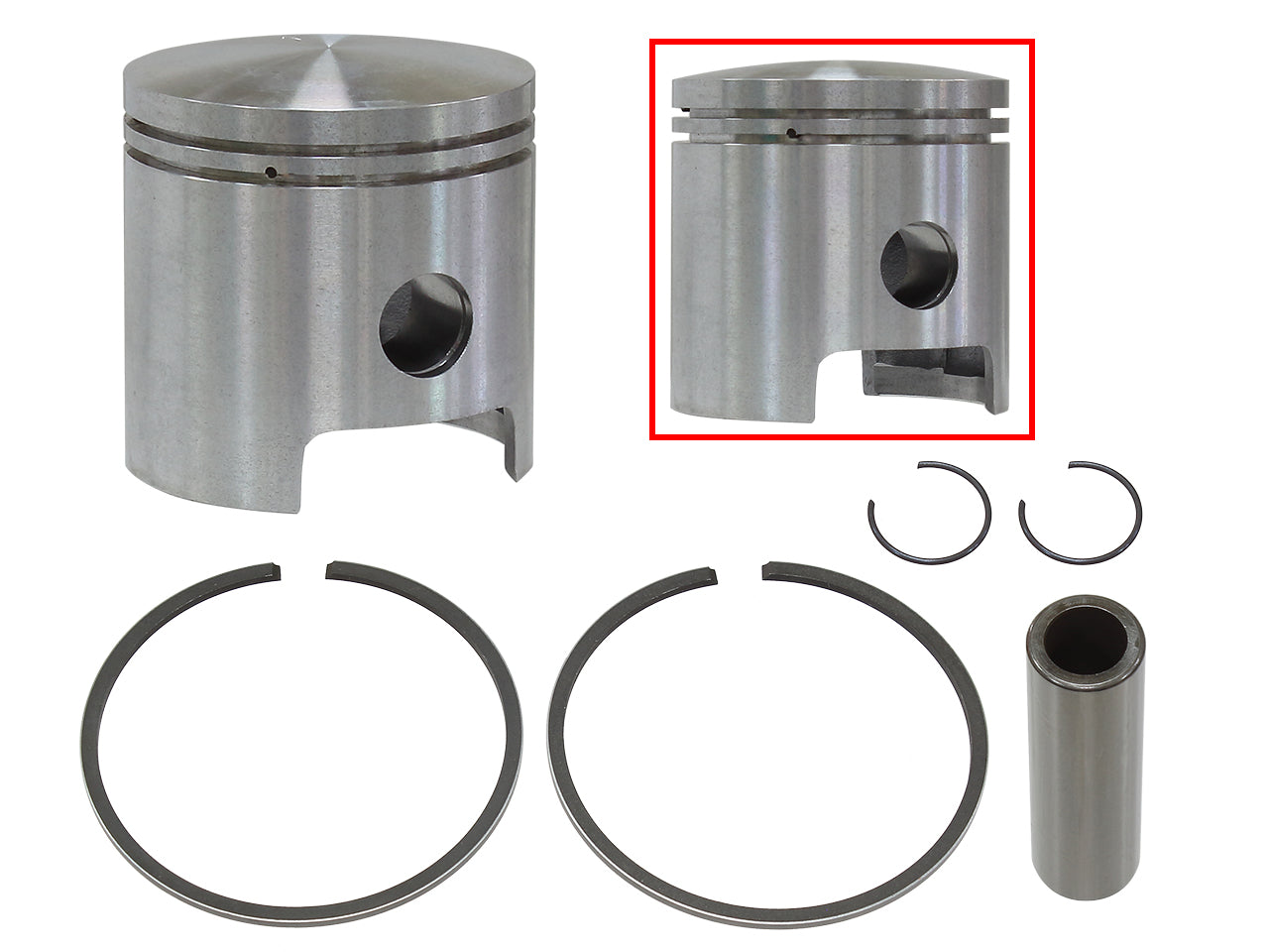 Piston complete Polaris 244F/C STD