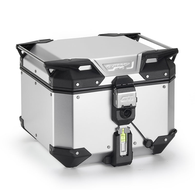Givi Trekker Outback EVO Anodized Alu topcase Monokey 42ltr, sold without lock