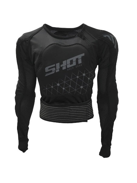 SHOT Suojatakki Airlight EVO KID musta/harmaa