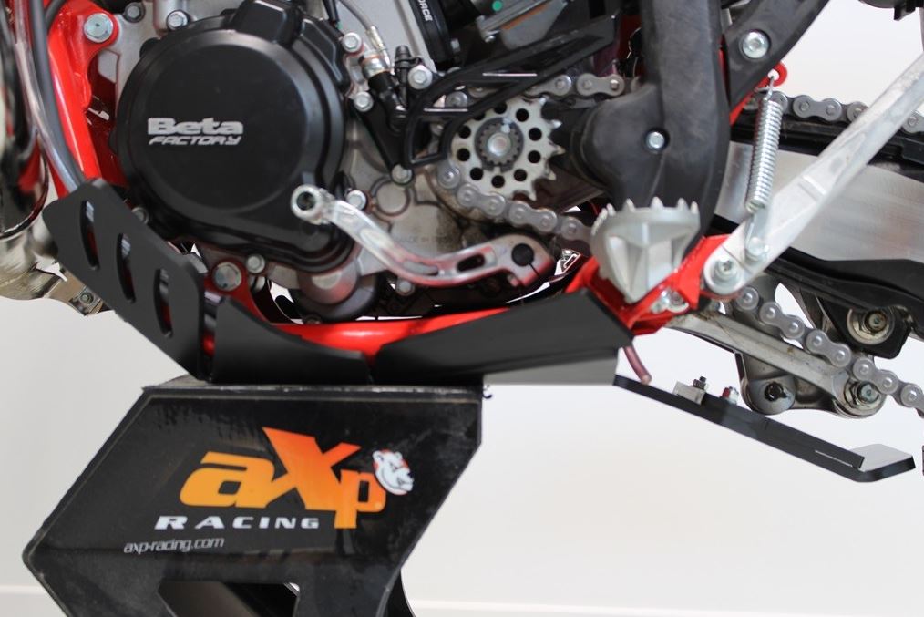 AXP Xtrem HDPE Skid Plate Black Beta 250RR-300RR 20