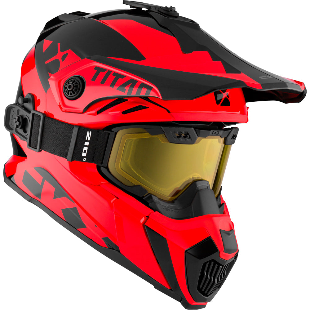 CKX TITAN Airflow Extra Kypärä + Ajolasit