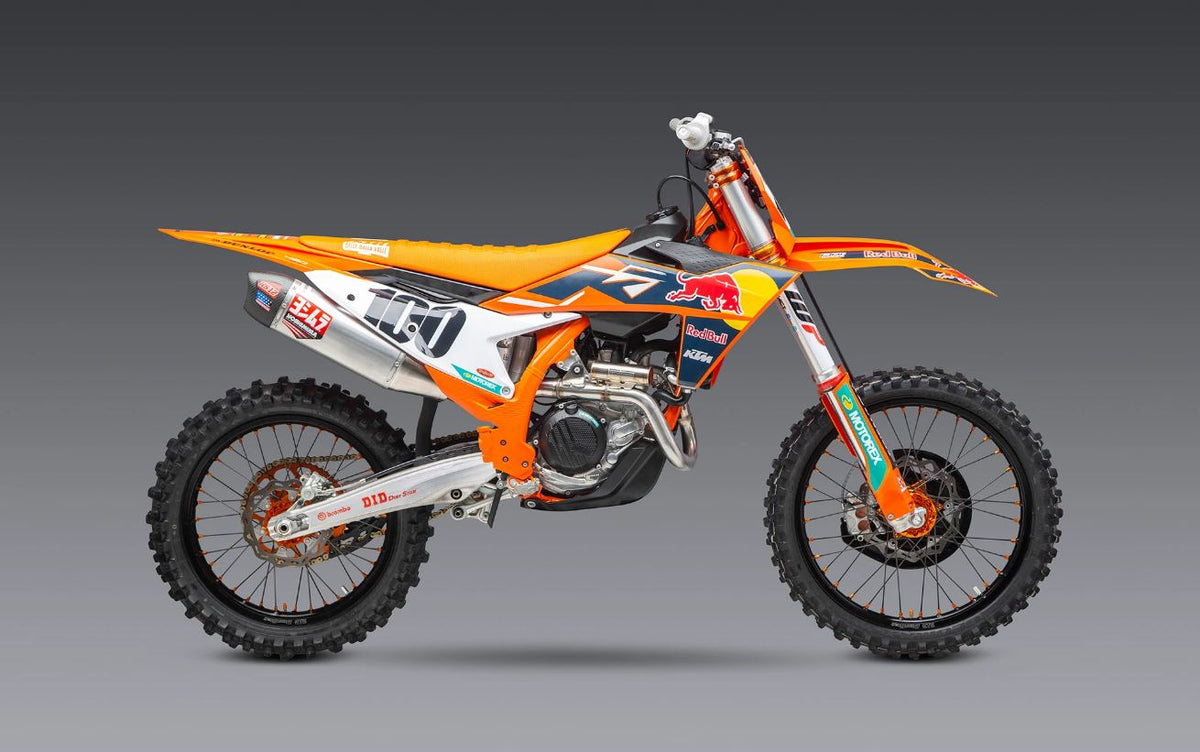 Yoshimura Full System Exhaust Ktm/Husqvarna SX-F/FC450 RS-12 Sign. FS/SS/SS/CF