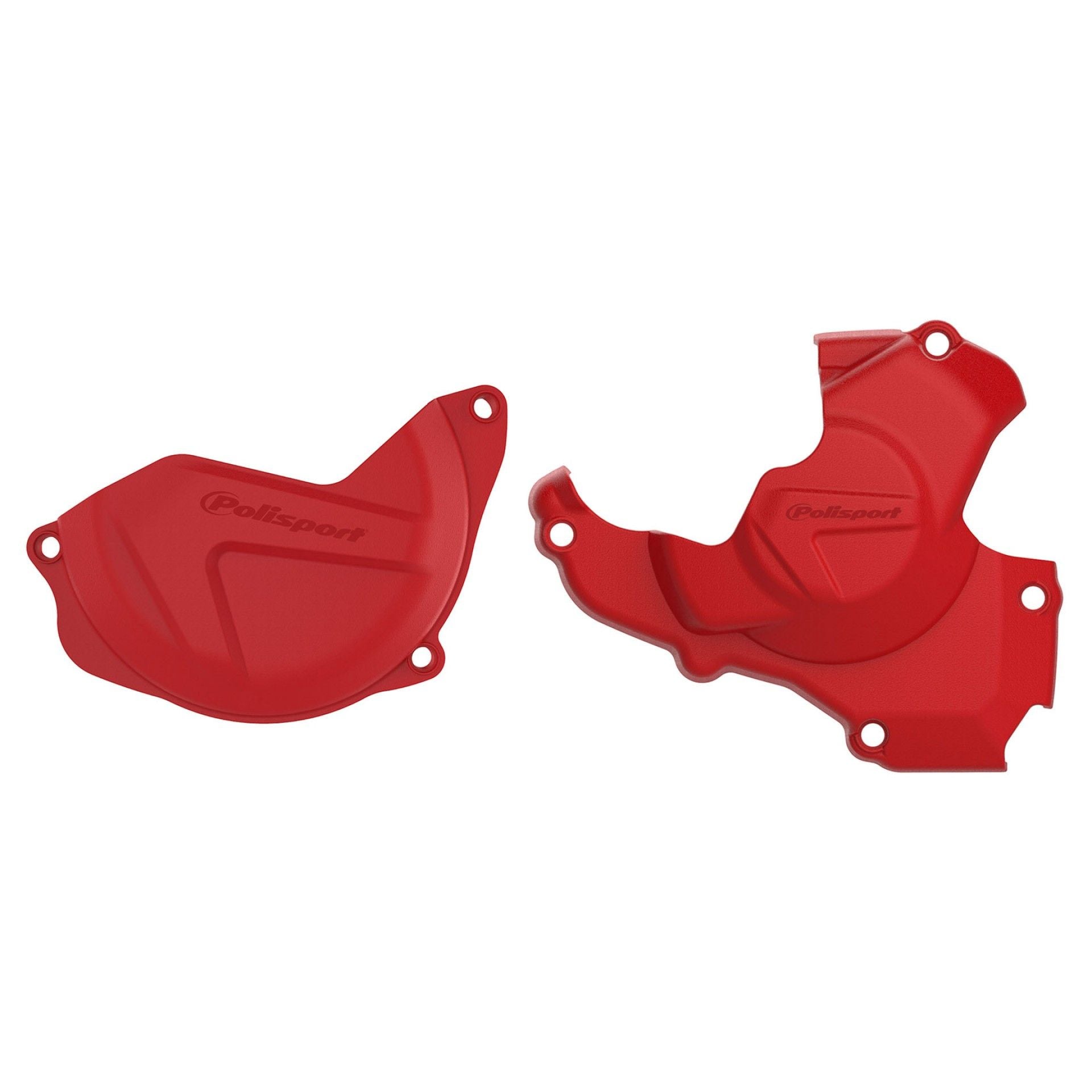 Polisport Kit Clutch+Ignition cover protector CRF450R (10-16) Red