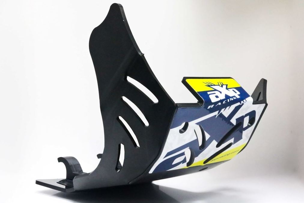 AXP Skid Plate Black Husqvarna FE450-FE501 17-19