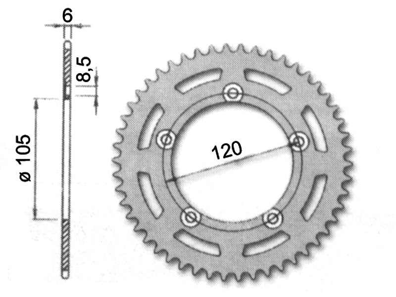 Forte Takaratas, 51 hammasta, Aprilia RX50 98-05