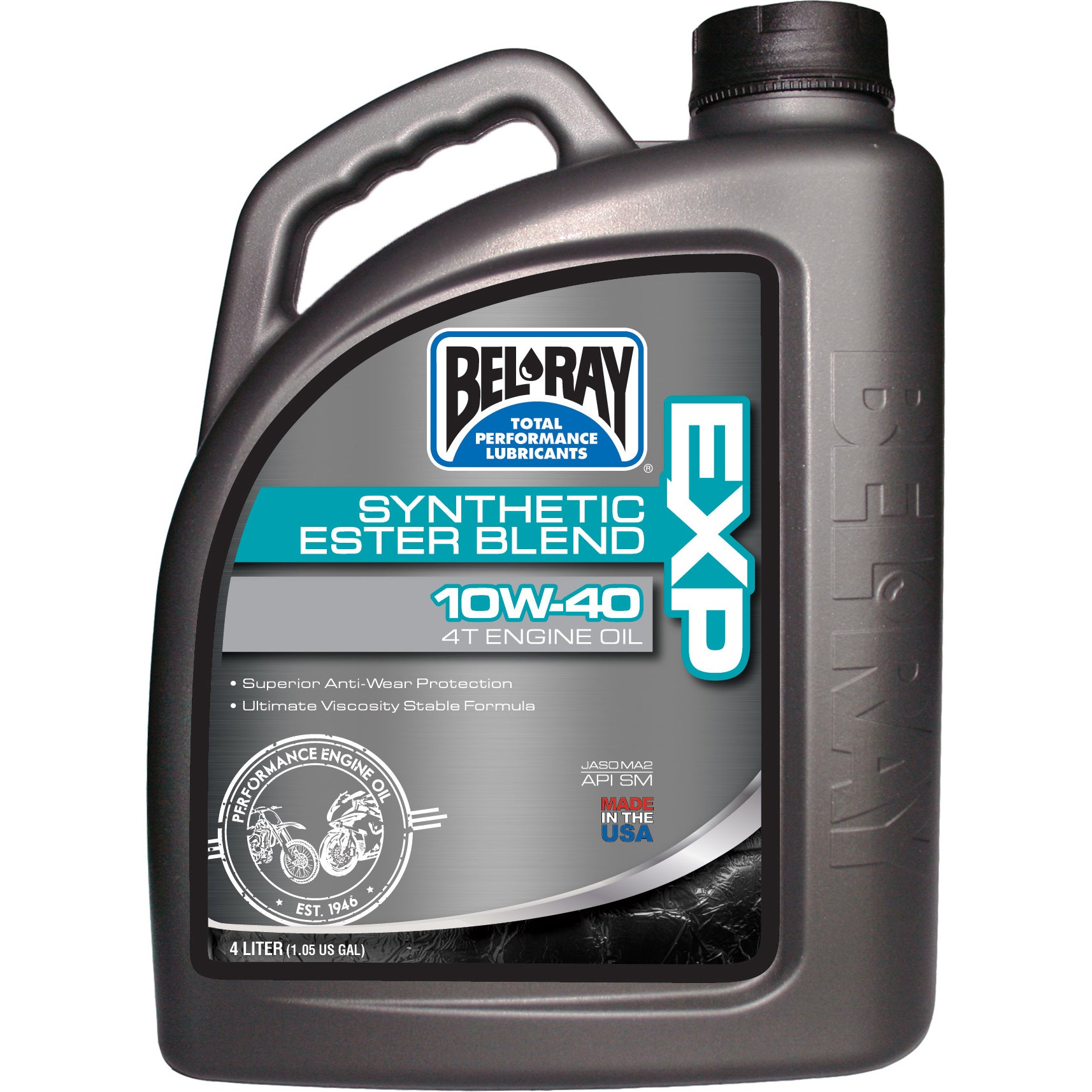 Bel-Ray EXP Synthetic Ester Blend 4T 10W-40 4L
