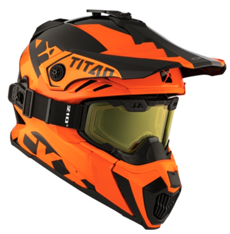TITAN Airflow Extra Kypärä + Ajolasit