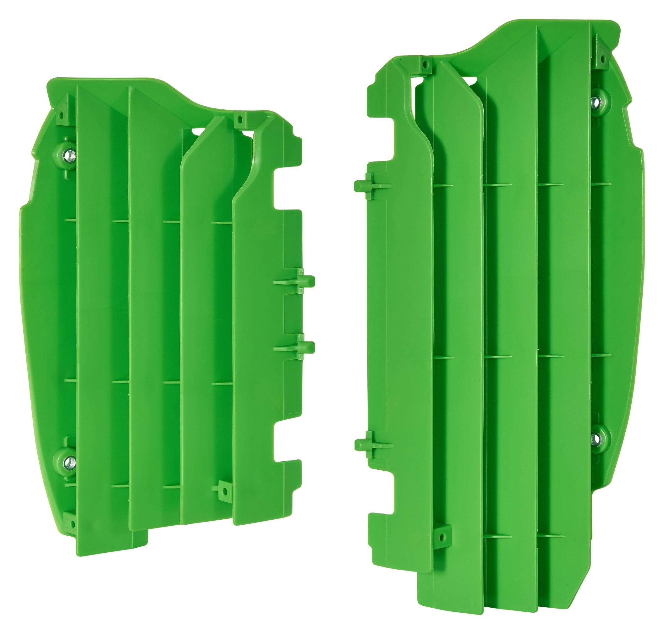 Polisport jäähdyttäjän ritiläpari KX450F 12-15 vihreä