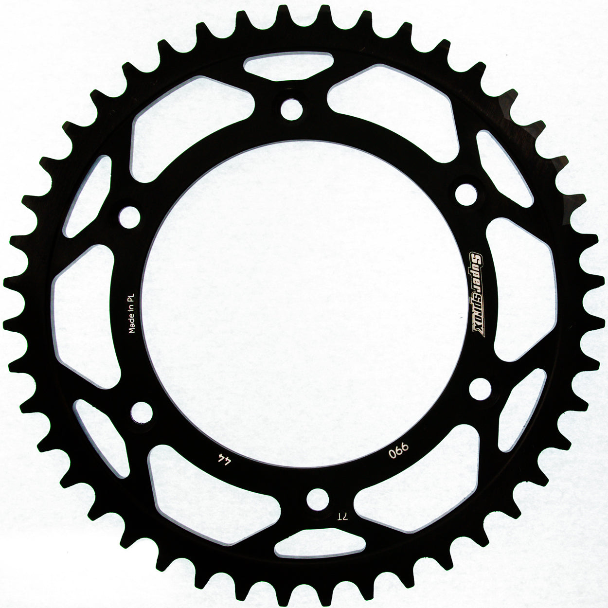 Supersprox Steel takaratas KTM/Husqv./Husab. Musta 44