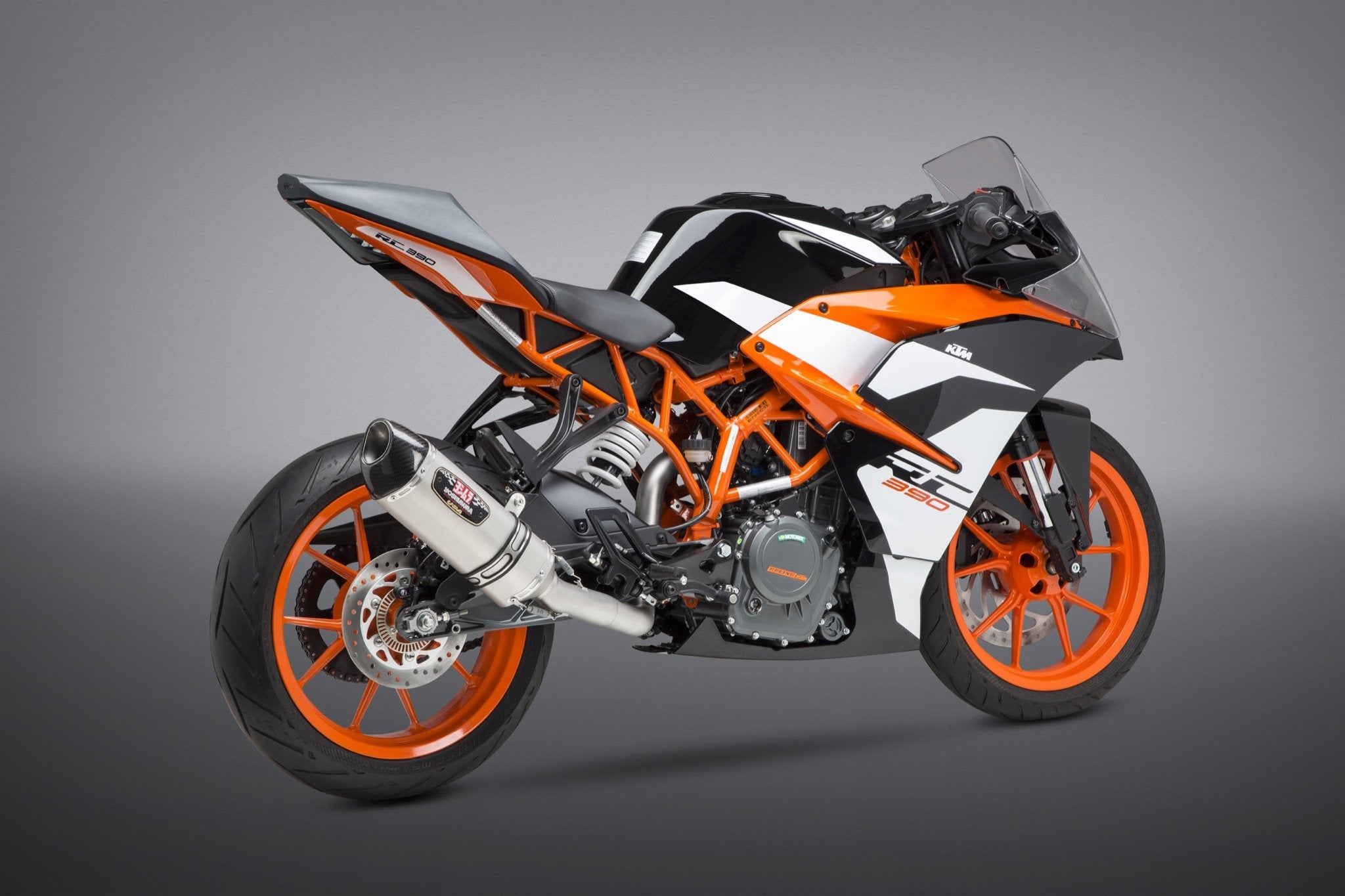 Yoshimura Ktm 390 Duke 17-19/ Rc390 17-18 Race R-77 3Qtr Ss-Ss-Cf Works Finish