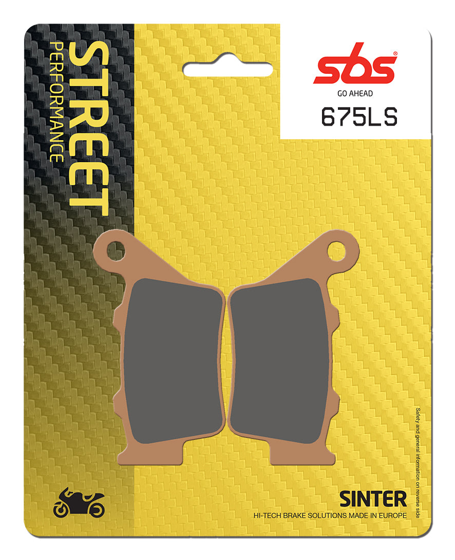Sbs Jarrupalat Sintered Taakse
