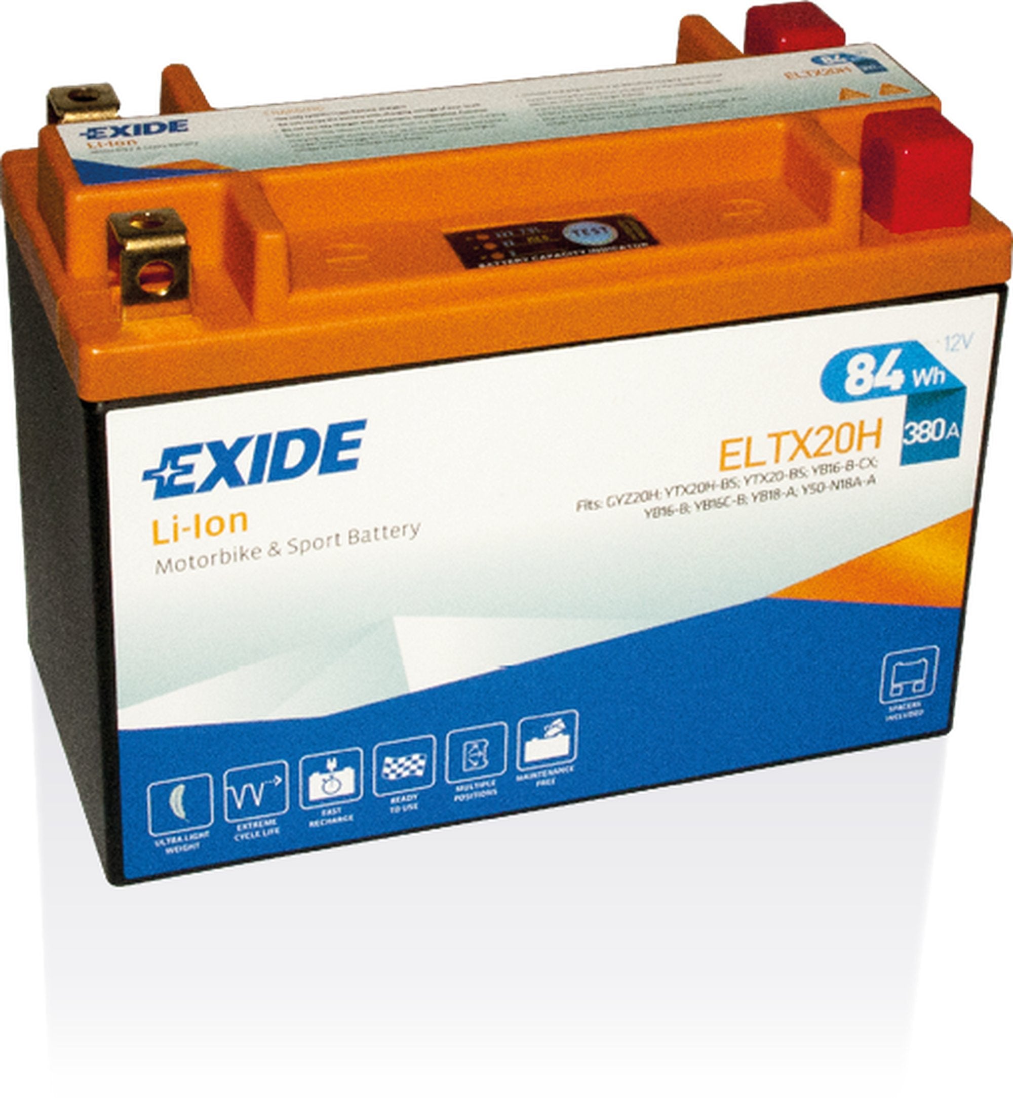 Exide akku Li-Ion ELTX20H