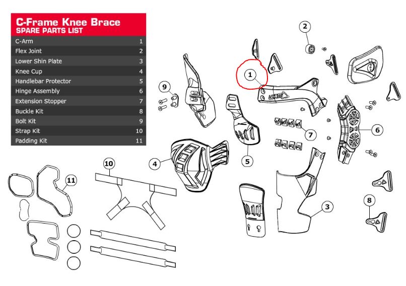 C-Arm C-Frame Alu Forged