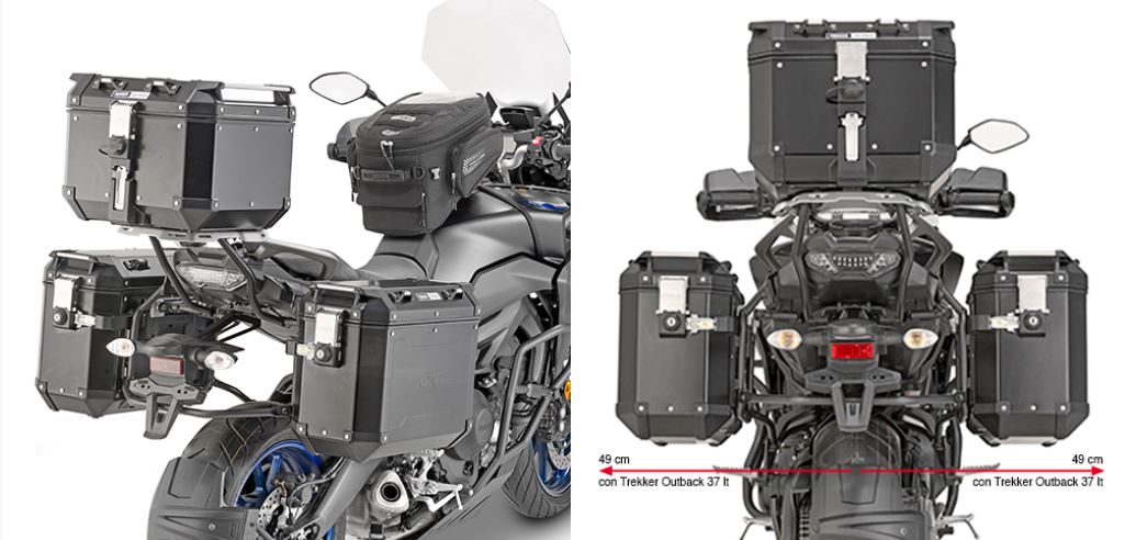 Givi Sivulaukkuteline Trekker Outback Tracer 900 -18