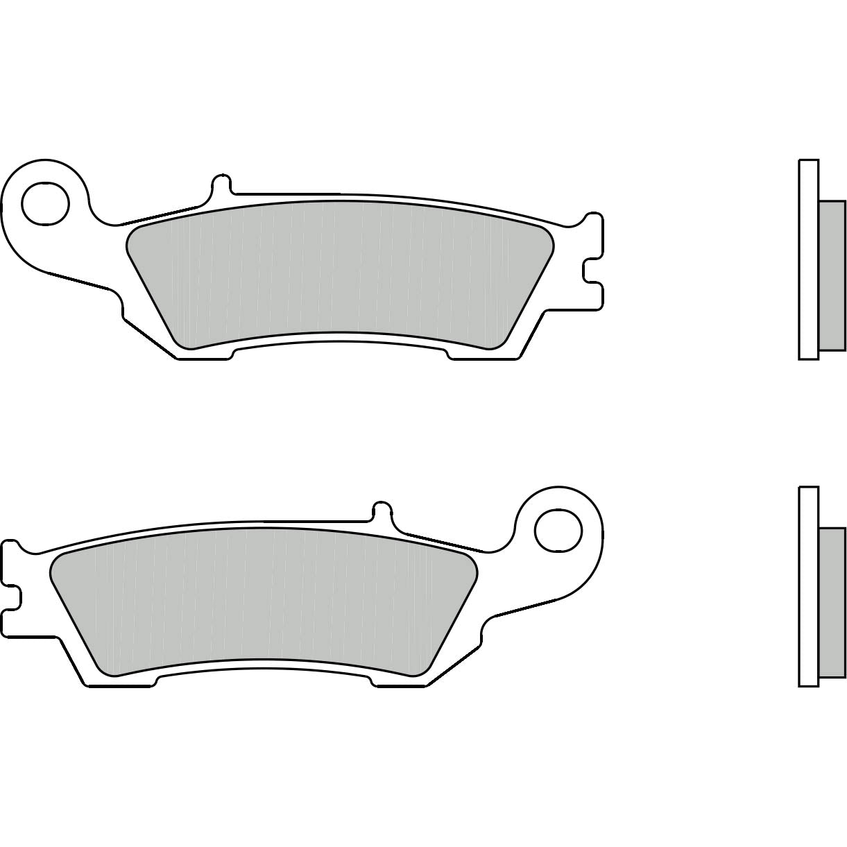 Brembo Jarrupalat Sintered Off-Road