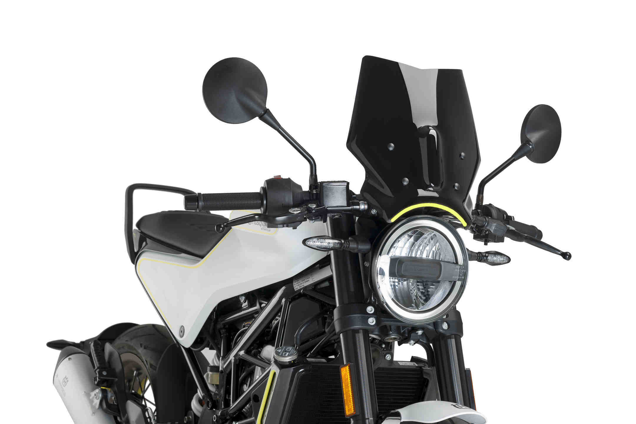 Puig 18Nds. New Generation Husqvarna Svartpilen/Vitpile