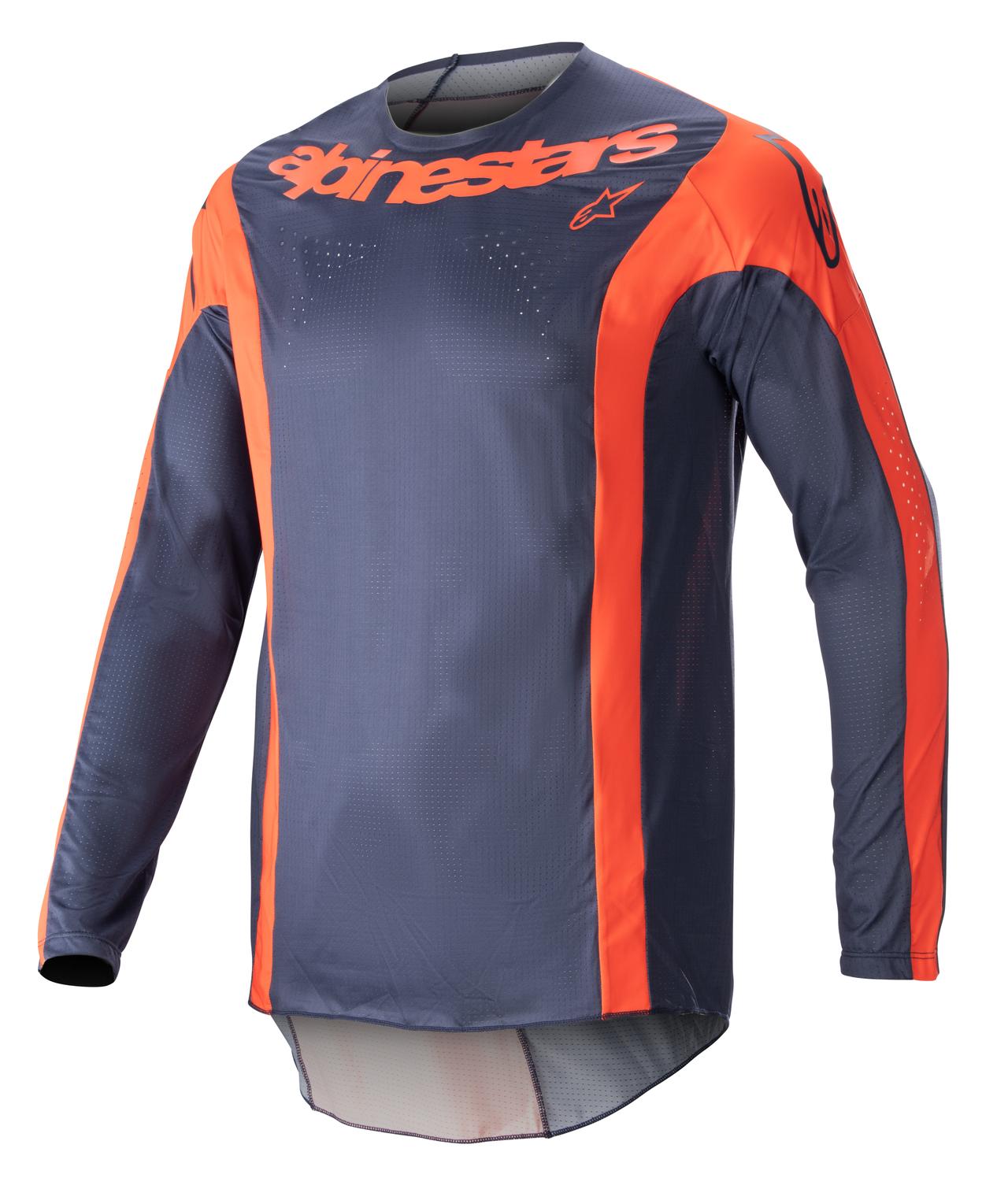 Alpinestars Paita Techstar Arch Tumman Sininen/Hot Oranssi
