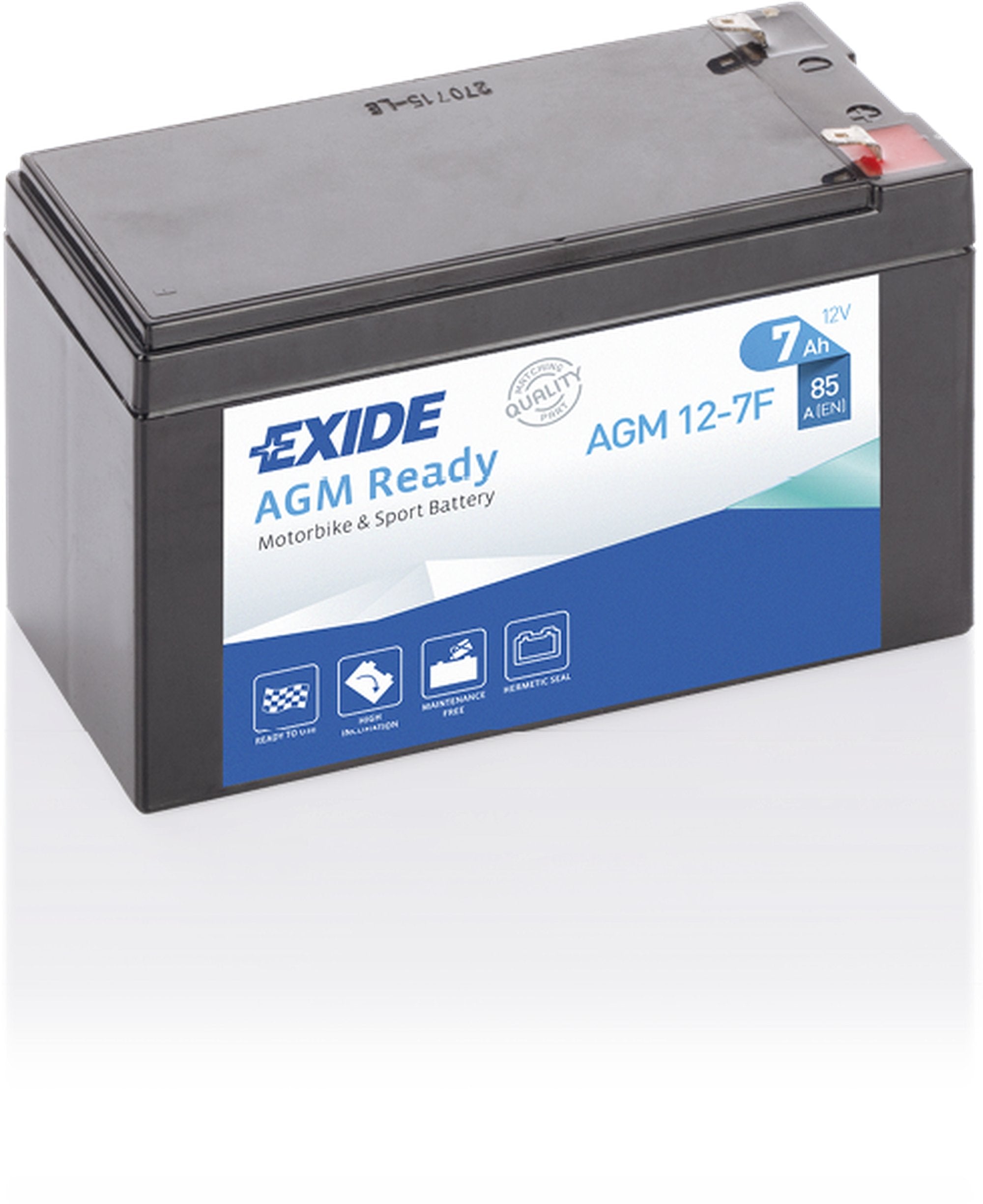 Exide akku AGM12-7F