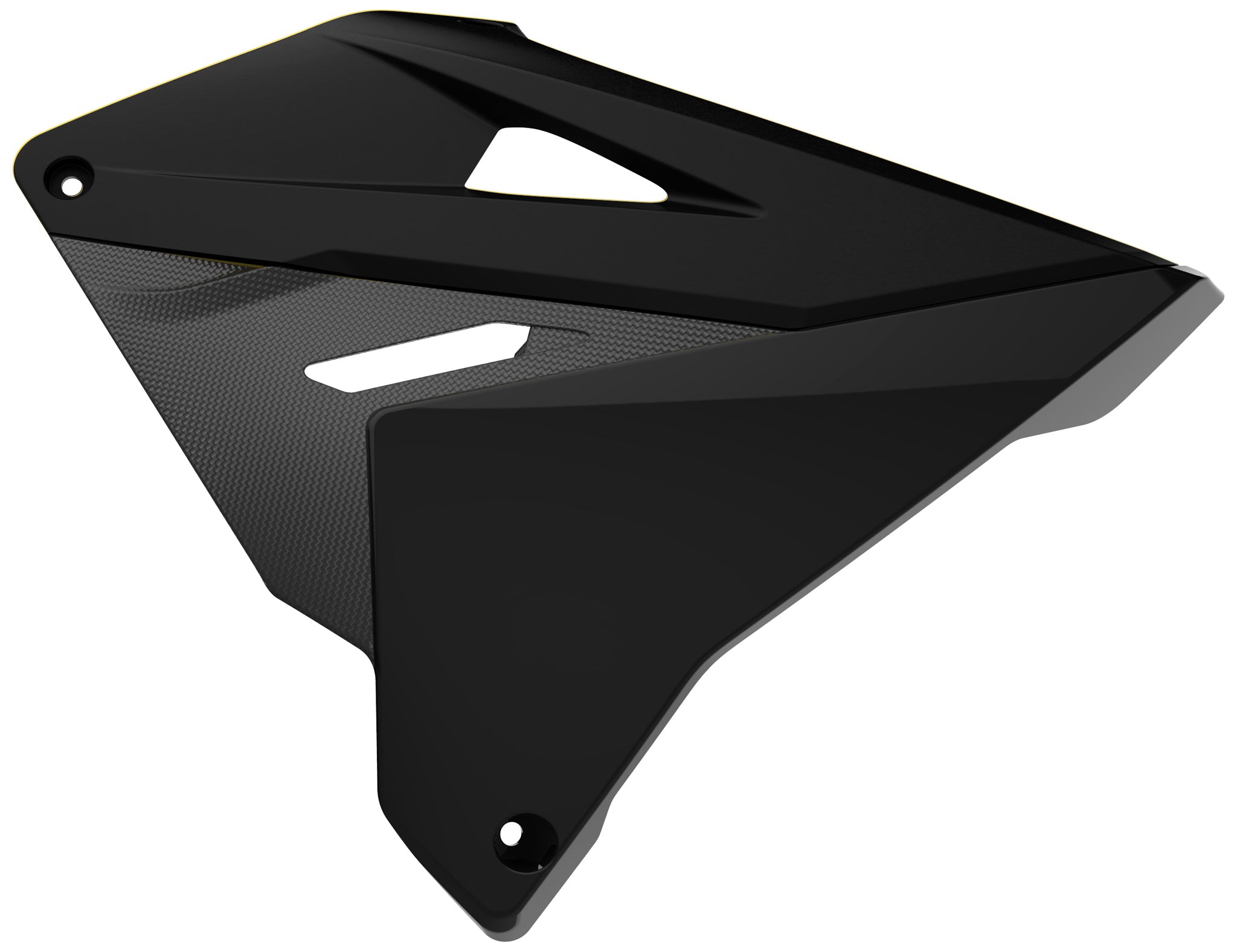 Polisport radiator scoops restyling RM125/250(01-08) restyl (19) Black