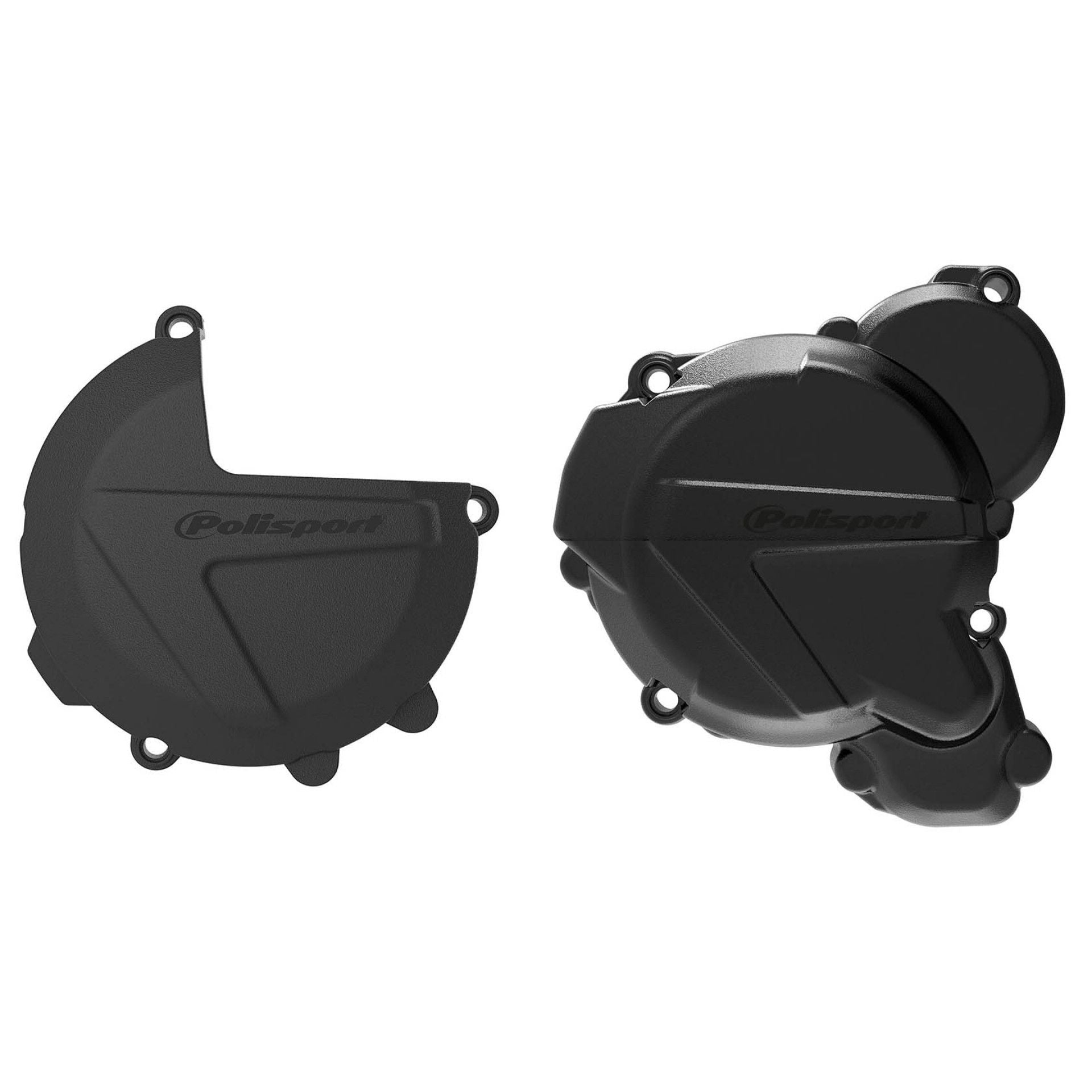 Polisport Clutch+Igni.+Waterpump prot. EXC250/300 24-.. Black