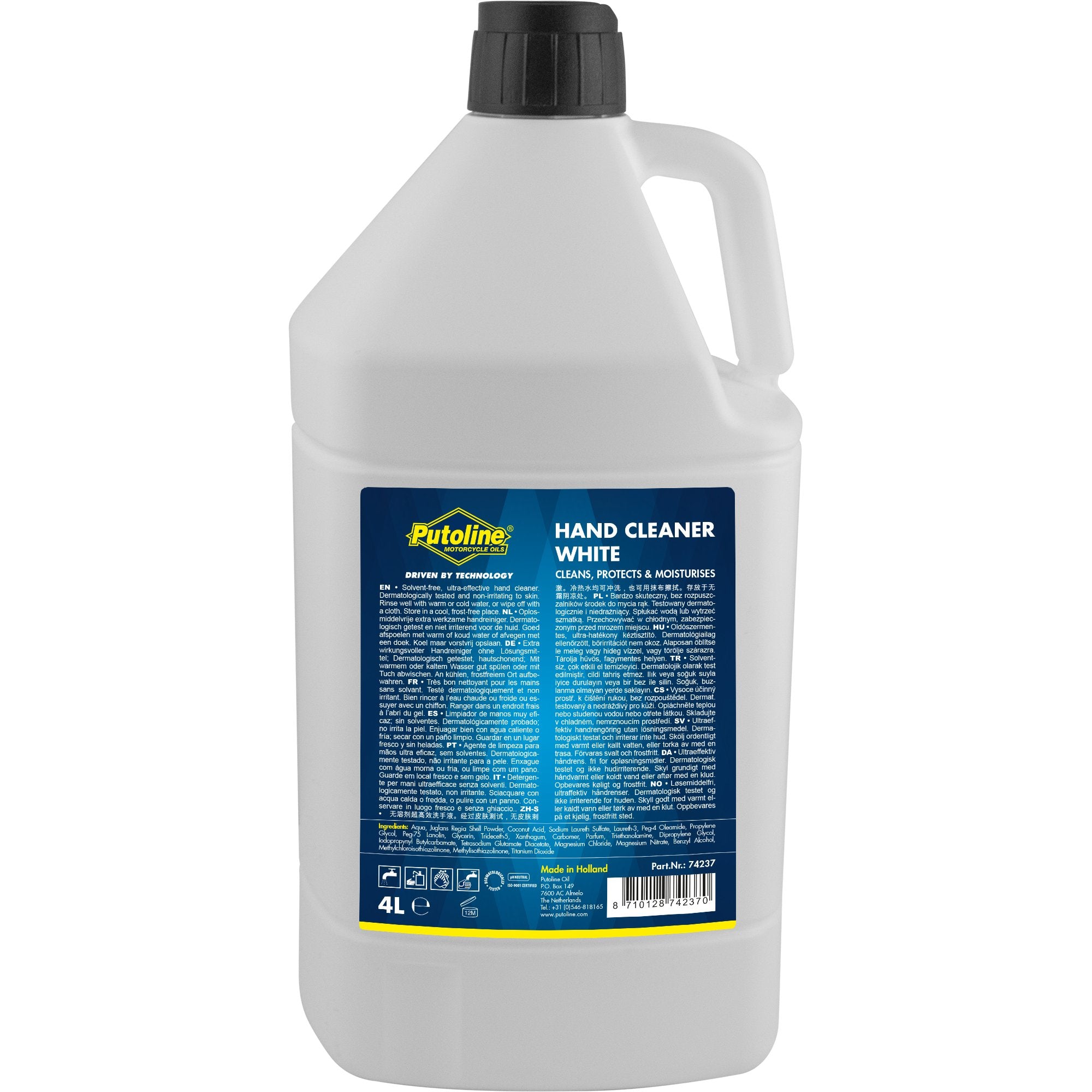 Putoline Hand Cleaner White- 4L (4)