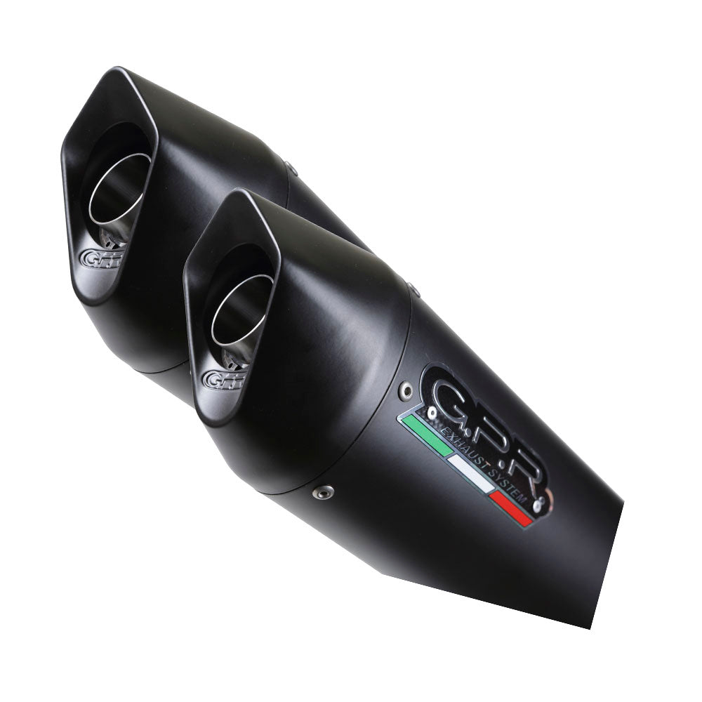 GPR Ktm Lc8 950 Adventure-S 2003/07 Pair of EC-Approv. bolt-on silencers Furore