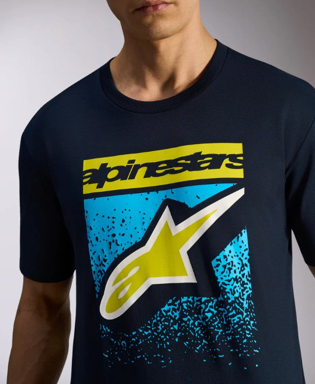 Alpinestars T-Paita Noka SS CSF Tummansininen