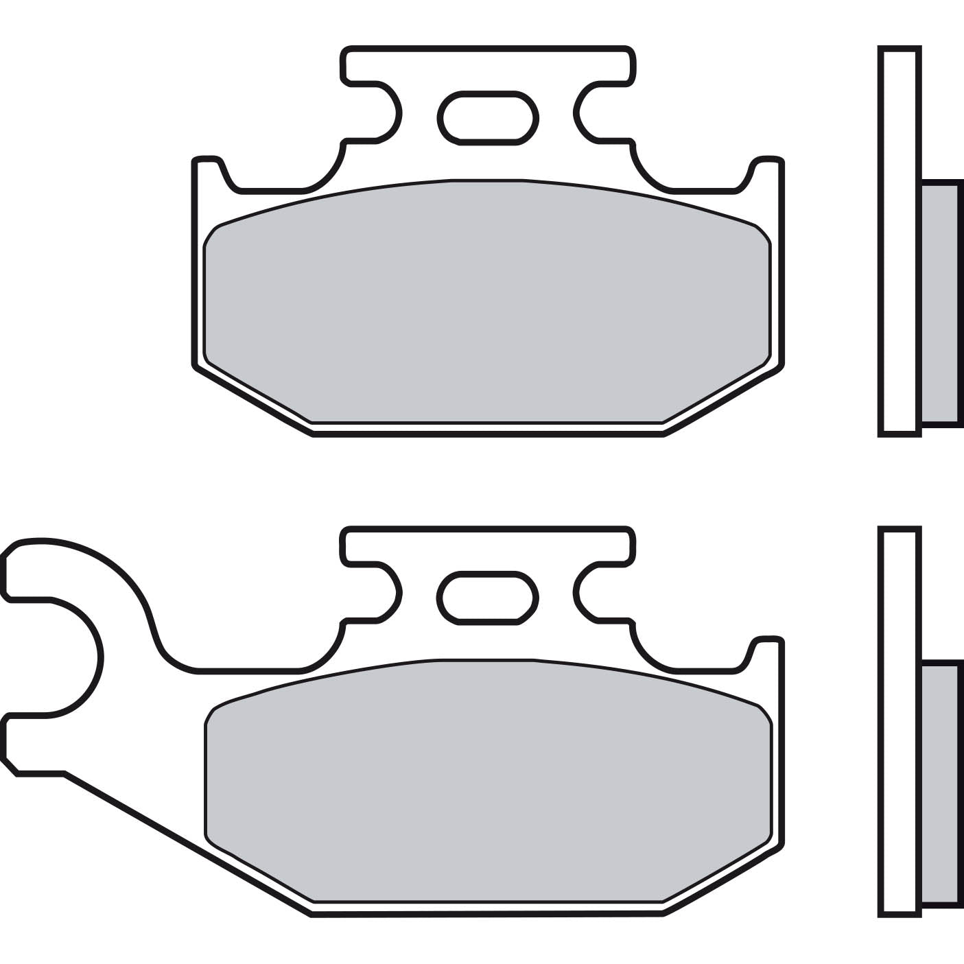Brembo Jarrupalat Sintered Off-Road