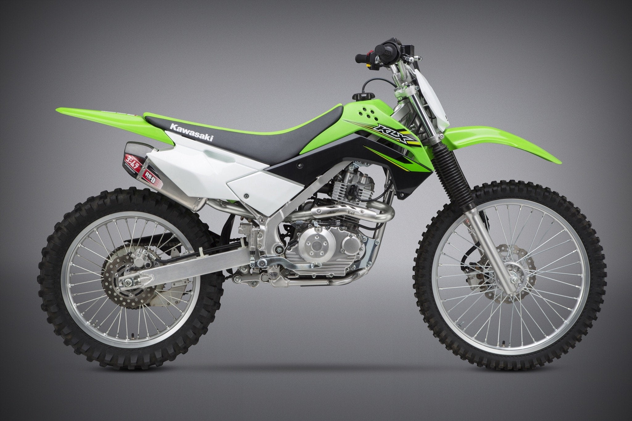 Yoshimura Kawasaki Klx140/L/G 2011-19 Enduro Rs-9 Fs Ss-Al-Cf Works Finish