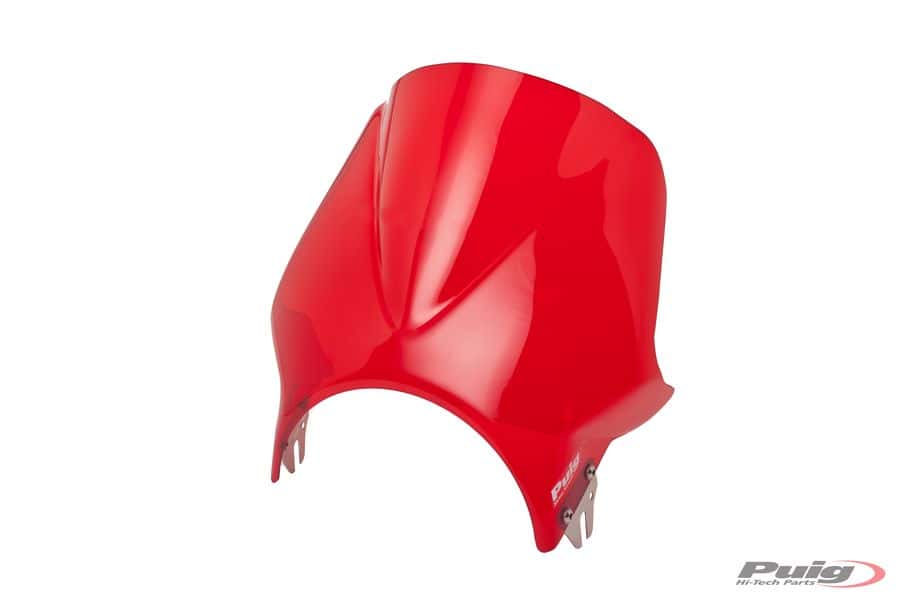 Puig Windshield Modelo Windy C/Red