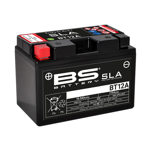 BS Battery  BT12A (FA) SLA - Sealed & Activated