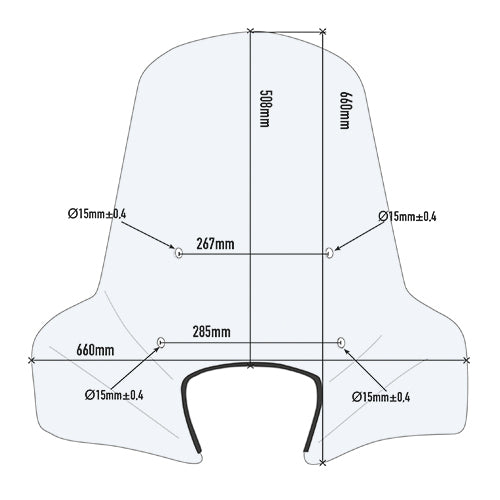 * Givi Specific fitting kit for 107A Suzuki Address 110 (15-16)